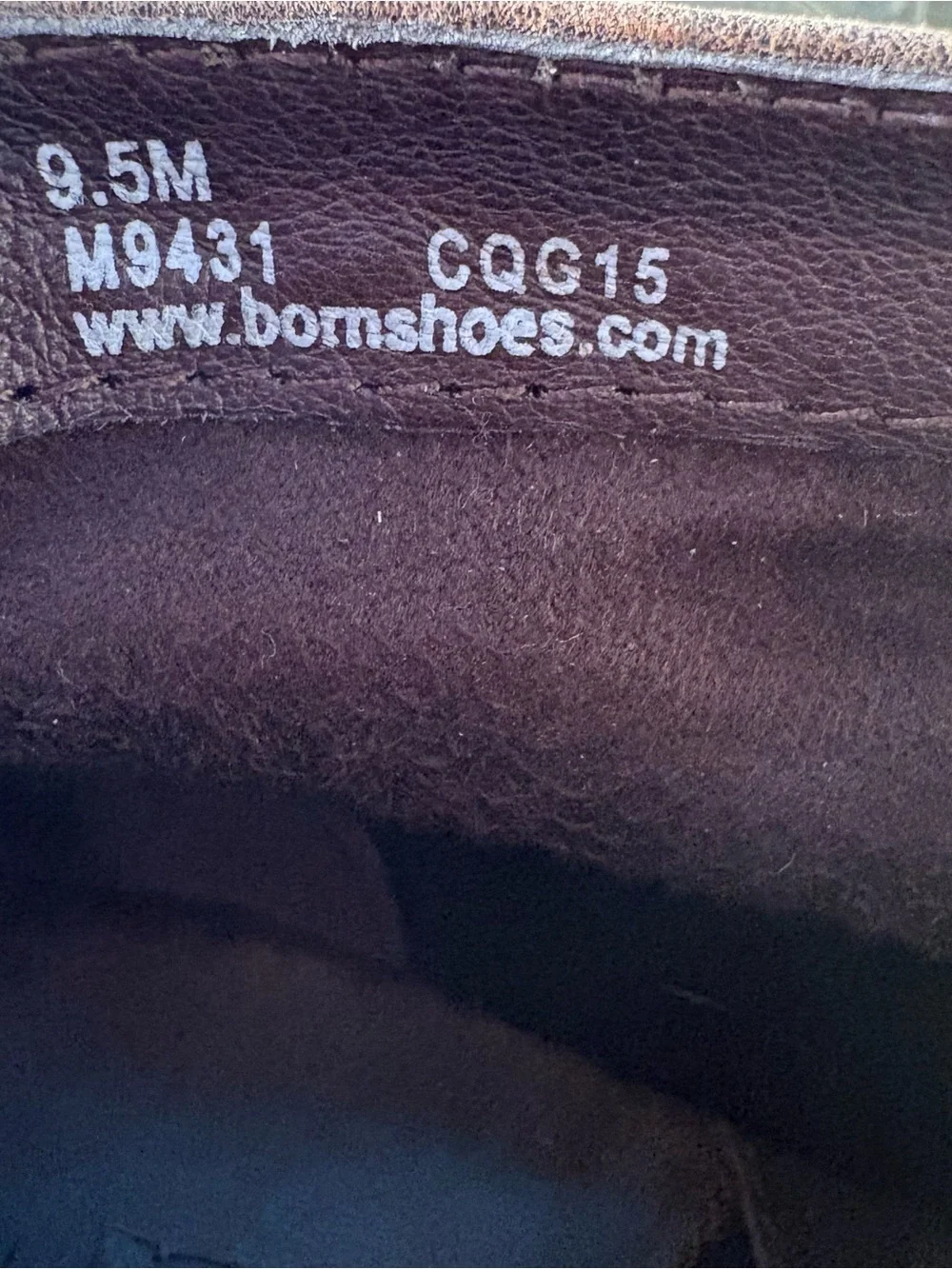 Born Harrison Mens Size 9.5 Brown Leather Lace Up Ankle Chukka Boots Shoes‎